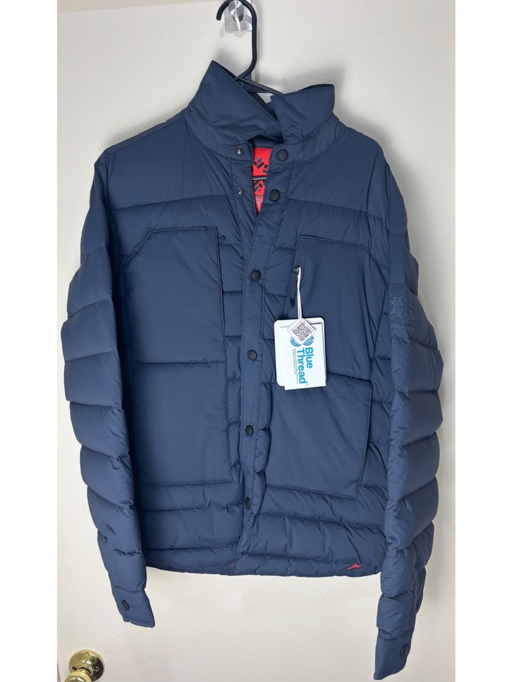 Obermeyer Explorer Down Shirt Men’s S Blue Nights 600 Fill Down Jacket NWT